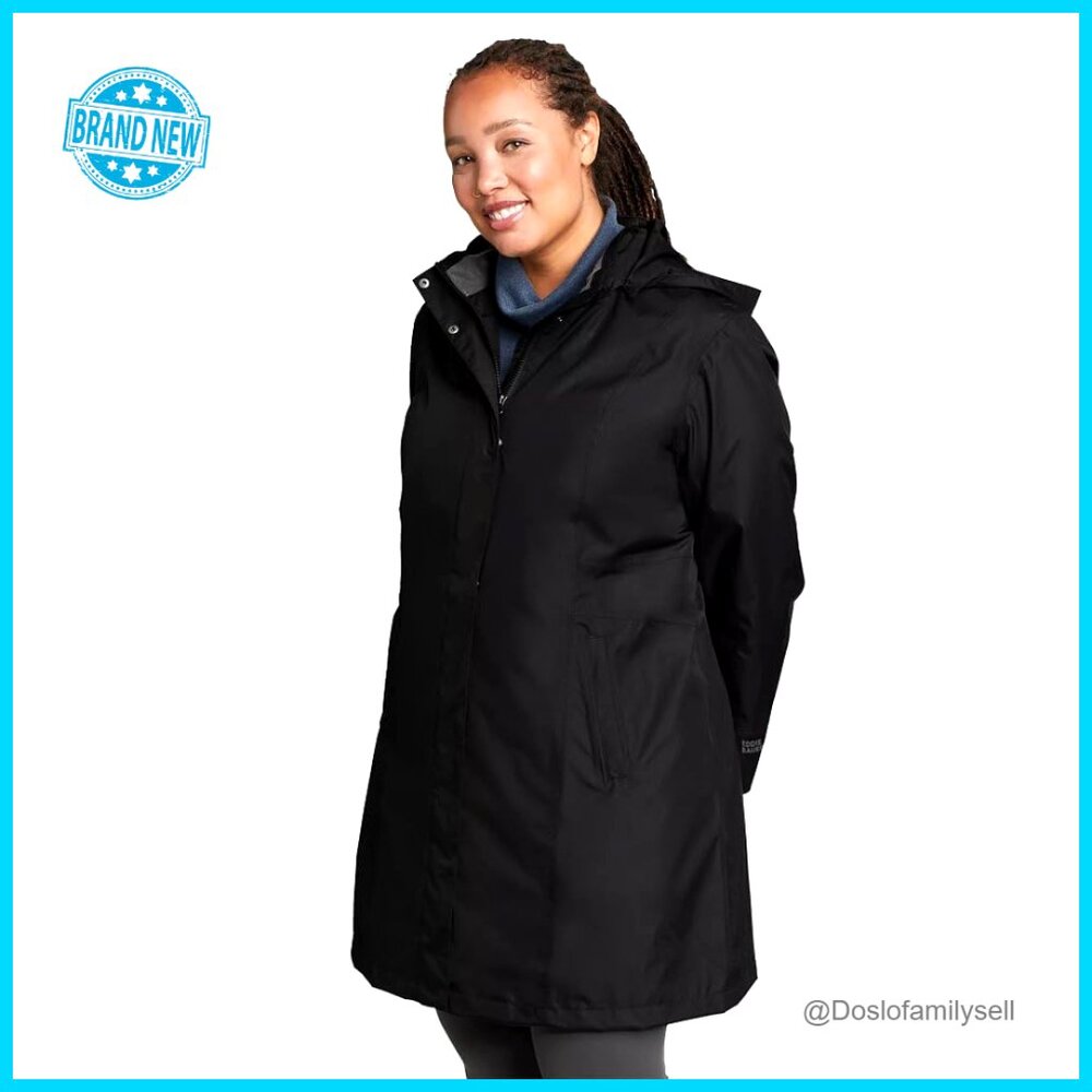 Classic Trench Coat Waterproof Windproof Slim Fit Elegant Chic Outerwear